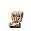 Scaun auto pliabil i-Size Coccolle TravelFold, 76–150 cm, ISOFIX, Top Tether, 13 poziții tetieră, 4 poziții spătar, ham 5 puncte, high-back booster, Sand Beige