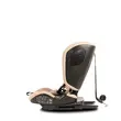 Scaun auto pliabil i-Size Coccolle TravelFold, 76–150 cm, ISOFIX, Top Tether, 13 poziții tetieră, 4 poziții spătar, ham 5 puncte, high-back booster, Sand Beige