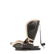 Scaun auto pliabil i-Size Coccolle TravelFold, 76–150 cm, ISOFIX, Top Tether, 13 poziții tetieră, 4 poziții spătar, ham 5 puncte, high-back booster, Sand Beige