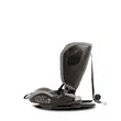 Scaun auto pliabil i-Size Coccolle TravelFold, 76–150 cm, ISOFIX, Top Tether, 13 poziții tetieră, 4 poziții spătar, ham 5 puncte, high-back booster, Stone Grey