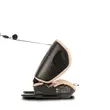 Scaun auto pliabil i-Size Coccolle TravelFold, 76–150 cm, ISOFIX, Top Tether, 13 poziții tetieră, 4 poziții spătar, ham 5 puncte, high-back booster, Sand Beige