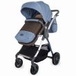 Carucior modular 3 in 1 Coccolle Acero albastru