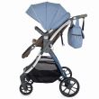 Carucior modular 3 in 1 Coccolle Acero albastru