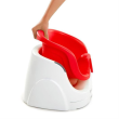 InGenuity – 10868 Scaun de masa 2 in 1 NEW Poppy Red