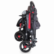 Carucior cu maner reversibil DHS Elements rosu