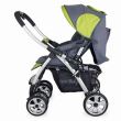 Carucior cu maner reversibil DHS Iceberg roz