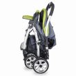 Carucior cu maner reversibil DHS Iceberg roz