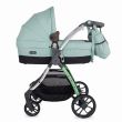 Carucior modular 3 in 1 Coccolle Acero verde menta