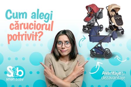 Cărucior modular, transformabil sau sport? Cum alegi căruciorul potrivit?