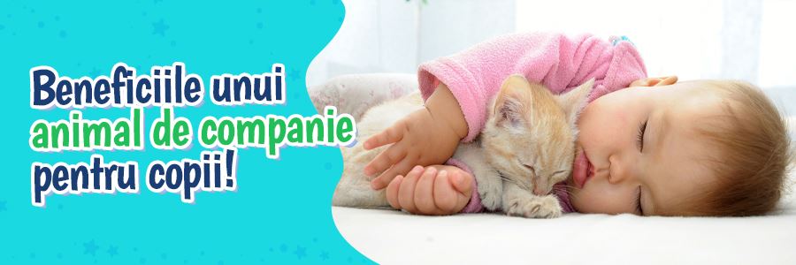 Beneficiile unui animal de companie pentru copii