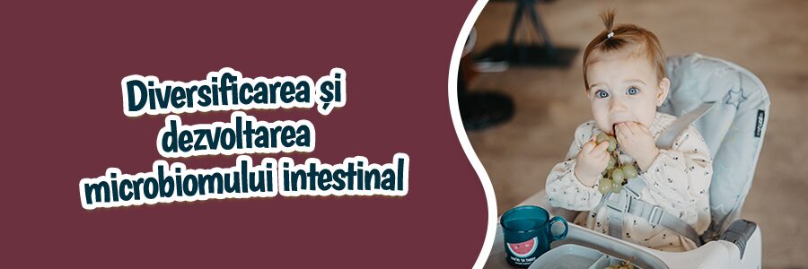 Diversificarea și dezvoltarea microbiomului intestinal