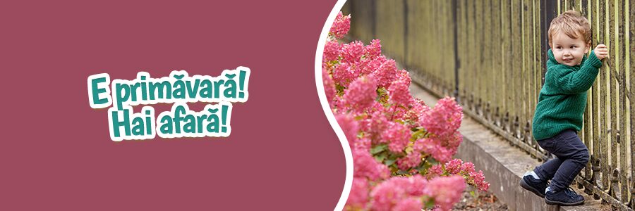 E primăvară! Hai afară! 5 trucuri pentru mai multă joacă în aer liber