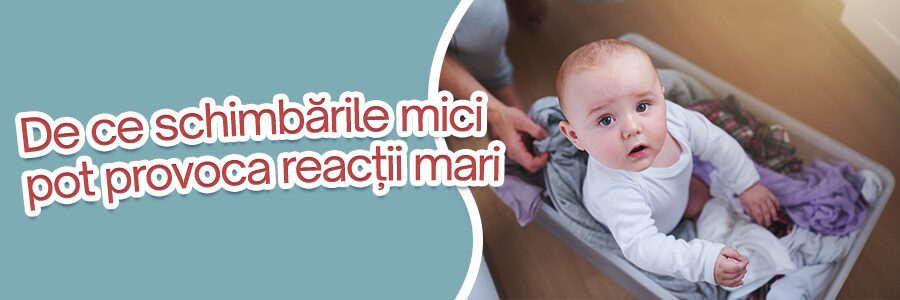 De ce schimbările mici din rutină pot provoca reacții mari