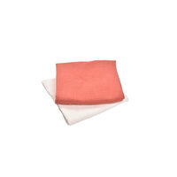 Set 2 museline bumbac organic 100% alb si roz inchis