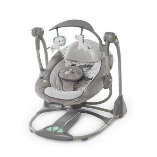 Ingenuity - 10037 – Leagan si balansoar transformabil 2 in 1 – Orson