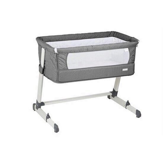 BabyGo – Patut co-sleeper 2 in 1 Together Grey
