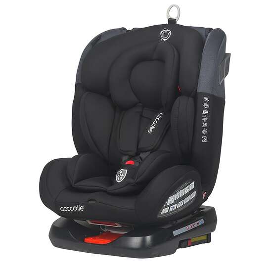 Scaun auto rotativ 0-36 kg Coccolle Atira Diamond Black