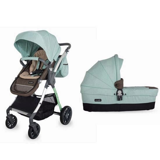 Carucior modular 2 in 1 Coccolle Acero Verde