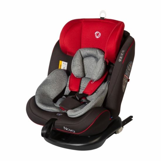 Scaun auto rotativ cu Isofix grupa 0-36 kg Coccolle Nova Rosu