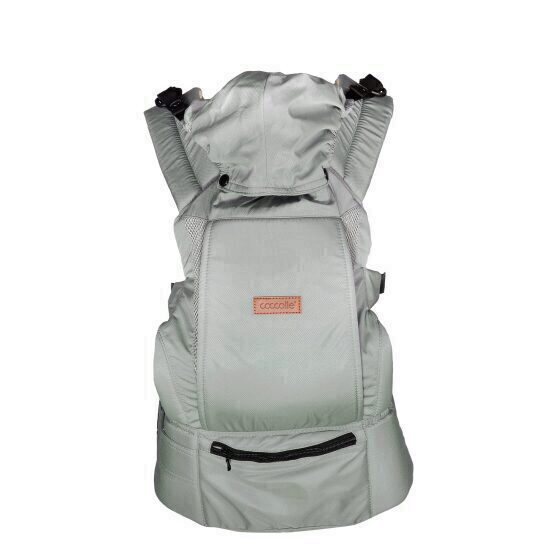 Marsupiu ergonomic multifunctional 2in1 Coccolle Gemini Gri