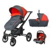 Carucior modular 3 in 1 DHS Arrow rosu
