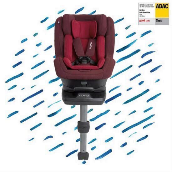 Nuna - Scaun auto REBL PLUS 360° i-Size Berry, nastere - 105 cm
