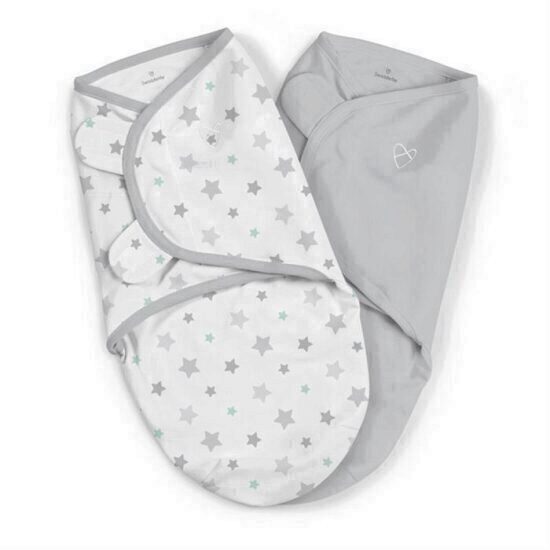 Swaddle Me - Sistem de infasare 2 piese Starry Skies, 0-3 luni