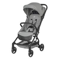 Carucior sport Coccolle Sierra cu pliere Automata ultracompacta, compatibil IATA pentru bagaj mana avion, Cadru aluminiu, Pozitie somn, Copertina extensibila, Husa insecte, Sierra Greystone