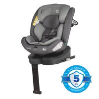 Scaun auto rotativ cu Isofix Coccolle Sidra iSize Premium Line, Tetiera reglabila, Pozitie somn, Husa detasabila, Sistem antibasculare, Picior de fixare, 40-150 cm, 0-12 ani, Diamond black