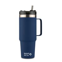 Cana termos cu pai  "We Care", navy, 900ml