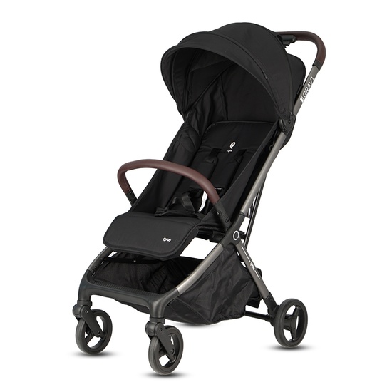 Carucior sport Qplay GRAV cu pliere automata, Negru