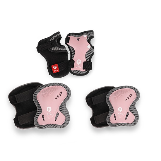 Protectii Qplay genunchiere-cotiere-incheieturi, Corai