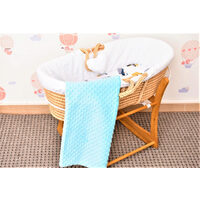 Lenjerie cosulet 2 piese model elicoptere si minky  bleu