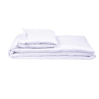 Aparatori groase Velvet matlasat alb 240 cm