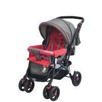 Carucior cu maner reversibil DHS Elements rosu