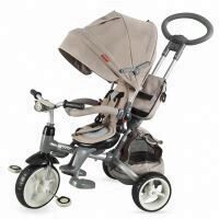 Tricicleta multifunctionala Coccolle Modi Bej