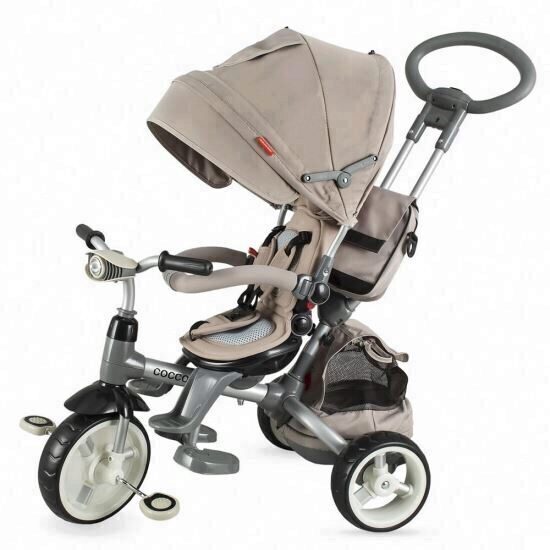 Tricicleta multifunctionala Coccolle Modi Bej