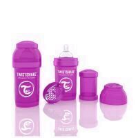 Biberon Twistshake Anti - Colici 180 ml Violet