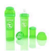 Biberon Twistshake Anti - Colici 330 ml Verde